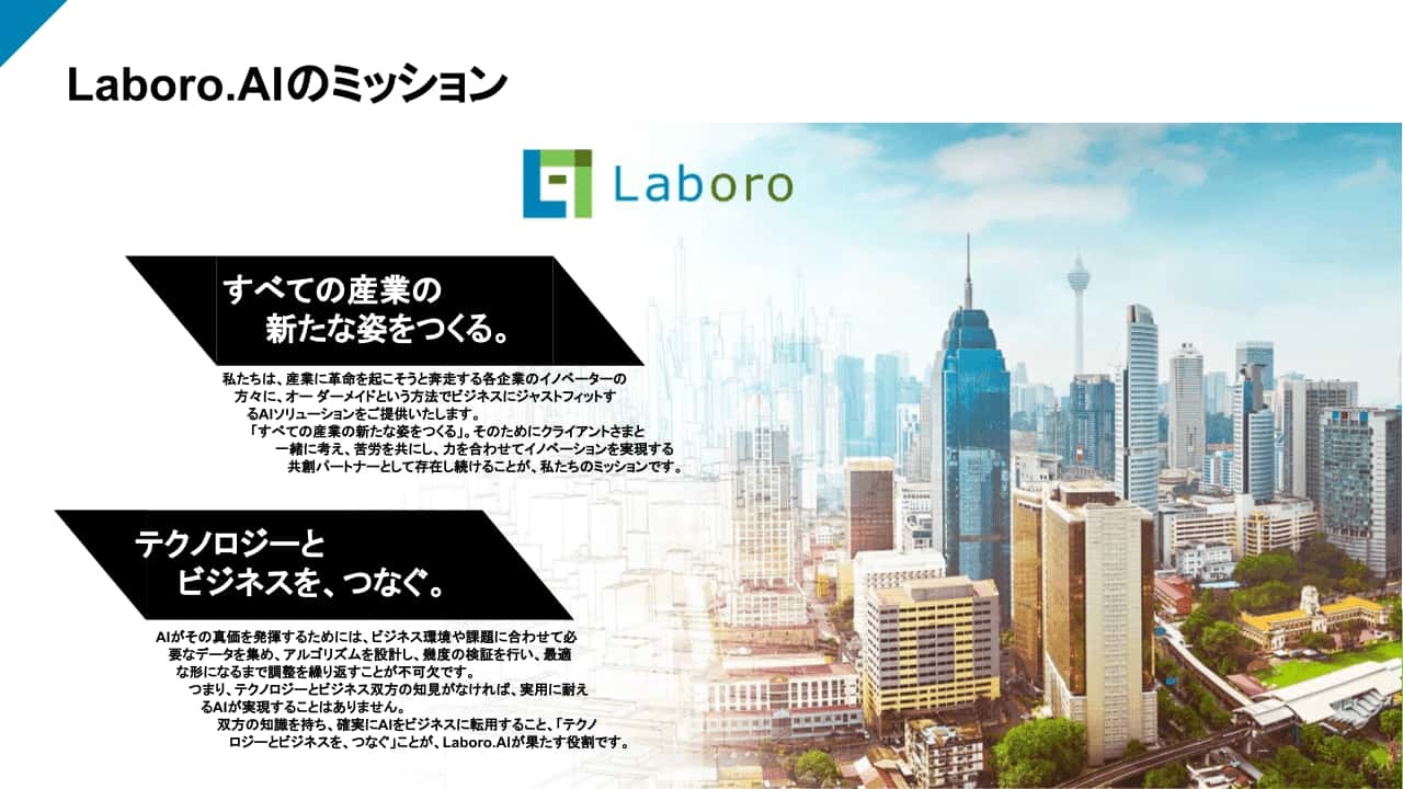 株式会社Laboro.AI