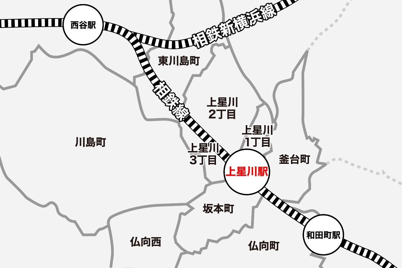 相鉄本線 上星川駅