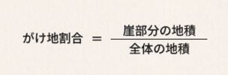 土地に崖がある方必見！ 押さえておきたいがけ地補正率を使った計算方法