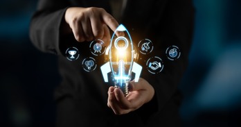 スタートアップ・ユニコーン企業のビジネスイメージ