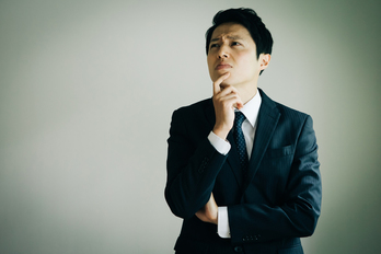 苦悩,ビジネスマン