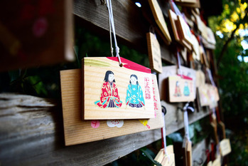 七五三詣,神社参拝