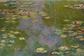 AI,モネ,睡蓮