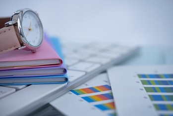 時計,事務,データ,時間