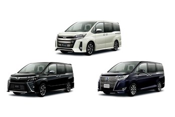 KINTO、ノア・ヴォクシー・エスクァイアを「KINTO FACTORY」に追加