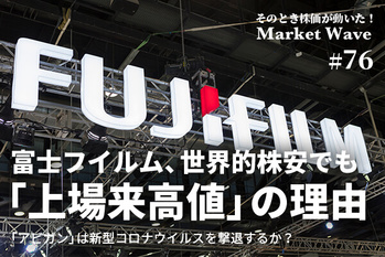 富士フイルム,株価