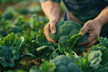 急伸するブロッコリーの作付面積と出荷量