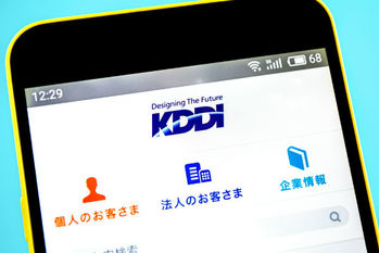 KDDI,株価