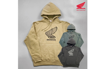 ホンダファン必見！　クラシックウイングマークがパーカーになって登場