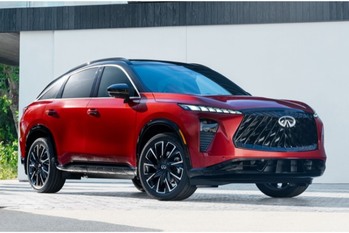 日産の高級ファストバックSUVの新型インフィニティQX65が初公開