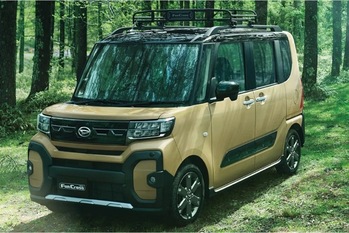 ダイハツ・タントがマイナーチェンジ。アウトドア志向の新シリーズ「ファンクロス」を追加設定