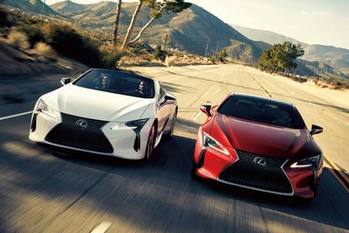 レクサスLCがマイナーチェンジ。旗艦クーペ＆コンバーチブルモデルを改良