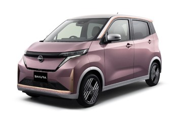 フロントフェイスを刷新した軽EVの日産サクラが受注を開始。発売は本年夏を予定