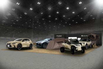 スノーピーク×レクサス　「TOKYO OUTDOOR SHOW 2024」に出展