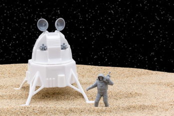 有人月面着陸,宇宙関連