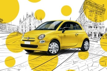 フィアット500に「とっても黄色い」特別仕様車が登場