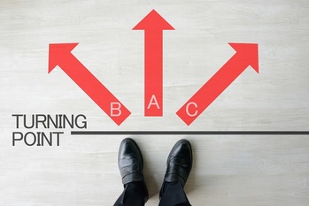 ターニングポイント,ビジネスマン