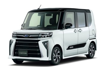 ダイハツからOEM供給を受けるSUBARUの軽スーパーハイトワゴンのシフォンがマイナーチェンジ。スマートアシストの機能を強化