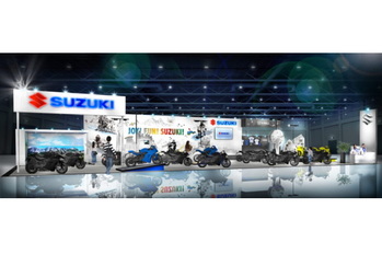 新型車も多数展示　モーターサイクルショー出品内容発表スズキ