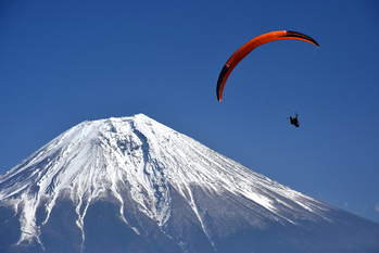 パラグライダー,富士山,趣味