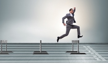 ハードル,ビジネスマン