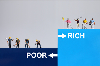 極貧,裕福