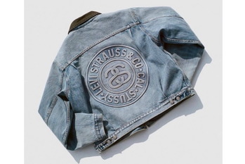 「ステューシー」と「リーバイス」のコラボデニムが発売