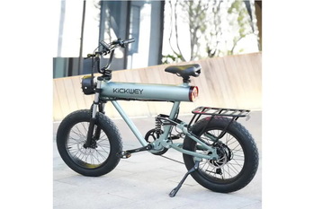 まるでバイク！悪路もこなすスタイリッシュな電動自転車「キックウェイ」