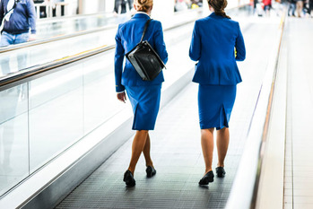 JAL,制服,パンツスタイル