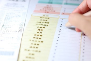 ママ,家計簿,トウシル