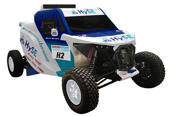 水素エンジンの早期実現に向け「HySE-X1」でダカールラリーに参加！