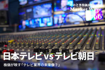 日本テレビ,株価