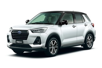 ダイハツ・ロッキーのSUBARU版のレックスに4WDモデルを設定