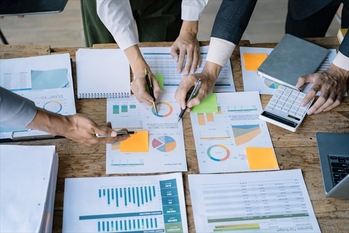 オフィスでのプロジェクト