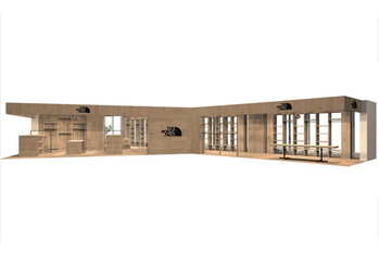 ​​「ザ・ノース・フェイス プラス」グランフロント大阪店が3月24日にリニューアルオープン