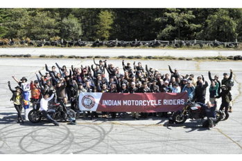 他メーカーのバイクユーザーも参加OK！ 国内最大のインディアンの祭典が大盛況で幕を閉じる