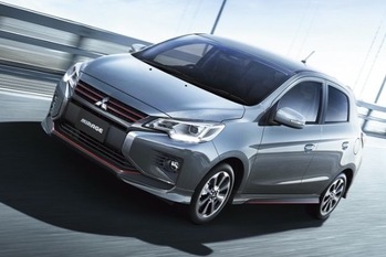 三菱コンパクトハッチバックのミラージュが機能装備の充実化