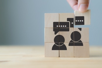 Consumer feedback concept. Customer satisfaction evaluation to improve and develop product and service.