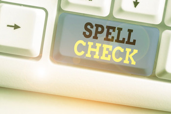 スペルチェック
