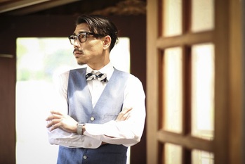 ダンディ,スーツ,男性