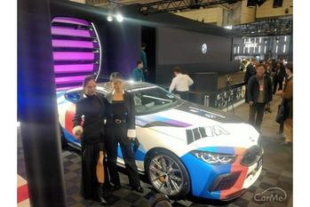 【東京オートサロン2024】BMWは巨大なキドニーグリルをバージョンアップして展示