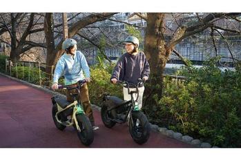 電動モビリティブランドのWOが2024年4月1日より中目黒旗艦店で特定小型原付wonkeyのレンタルサービスを開始