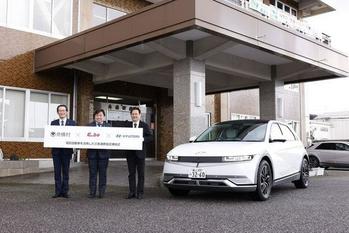 Hyundai、富山県舟橋村・杉政貿易と災害協定を締結。災害時にHyundaiのEV車両を活用する。