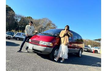 【ミッドシップのミニバン？】谷口信輝 が 初代エスティマ を 沢すみれ と徹底試乗！天才タマゴと呼ばれた、旧車・ネオクラシックミニバンを堪能します！