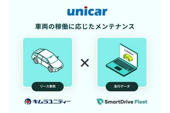 業界初（※）、新リースカーサービス「unicar」正式リリースに向けてお客様への提供を開始