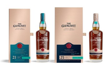「ザ・グレンリベット 21年」「ザ・グレンリベット 25年」がリニューアル｜パッケージも刷新