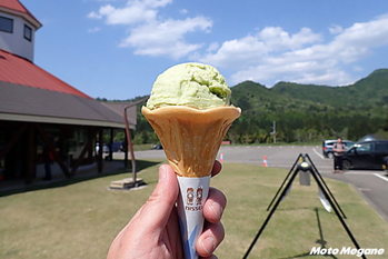【新潟県】ふきのとうをジェラートに。驚きのおいしさ！「道の駅 漢学の里 しただ」【バイクで行く!ご当地ソフトクリームの世界】