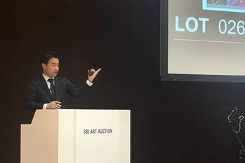 草間彌生が1億超えで落札額TOP、井田幸昌も記録更新。「SBIアートオークション」311レポ