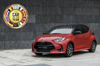 トヨタ新型ヤリス、2021年ヨーロッパ・カーオブザイヤー受賞