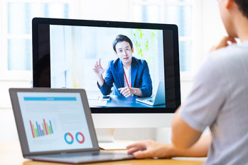 テレビ会議,一対一,テレワーク